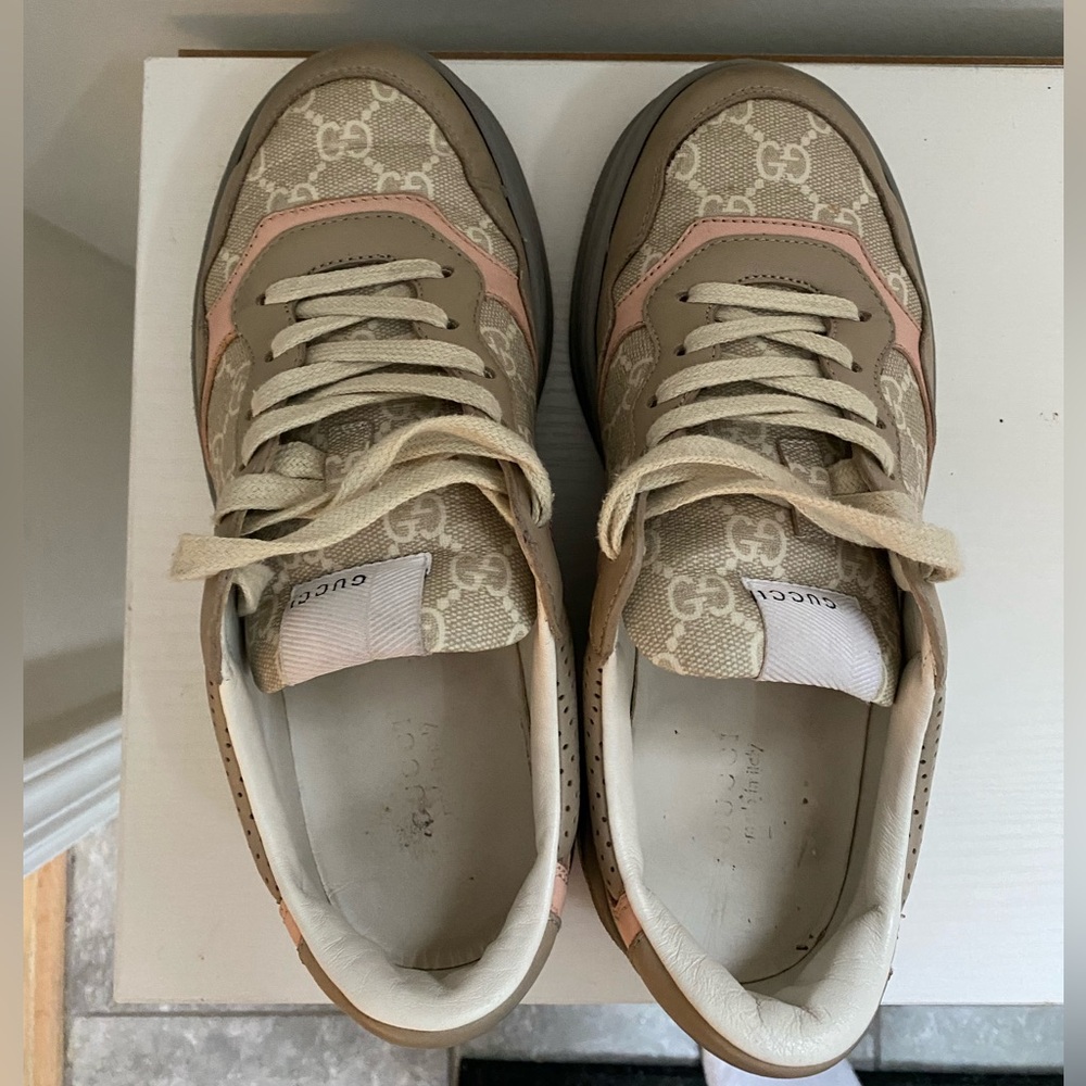 Gucci Low Top Platform Sneakers - Picture 5 of 7